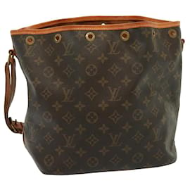 Louis Vuitton-LOUIS VUITTON Monogram Petit Noe Shoulder Bag M42226 LV Auth 77915-Monogram