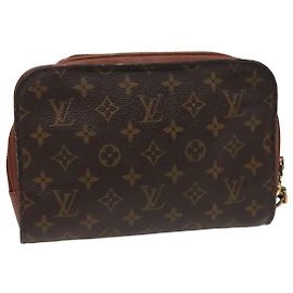 LOUIS VUITTON Monogram Orsay Clutch Bag M51790 LV Auth 78018 Monogram