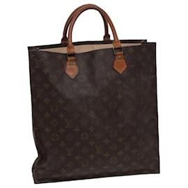 Louis Vuitton-LOUIS VUITTON Sac Plat Monogram Sac à Main M51140 LV Auth 78066-Monogramme