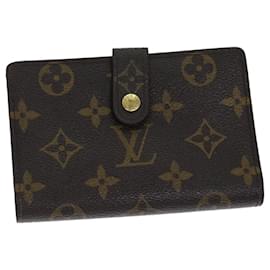 Louis Vuitton-LOUIS VUITTON Monogram Porte Monnaie Billets Viennois Wallet M61663 Auth yk12877-Monogram