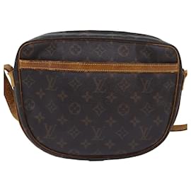 Louis Vuitton-LOUIS VUITTON Monogram Jeune Fille MM Sac à épaule M51226 LV Auth 78132-Monogramme