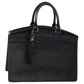 Louis Vuitton-LOUIS VUITTON Epi Riviera Handtasche Schwarz M48182 LV Auth 77906-Schwarz