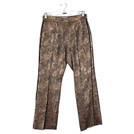 Iro Pantalon droit doré Doré