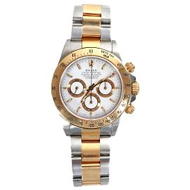 ROLEX - Relógio Rolex Daytona de 40 mm em aço e ouro amarelo Prata