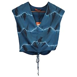 Altuzarra Ada Top Blau Hellblau
