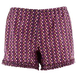 PRADA Shorts T.IT 40 Polyester Lila