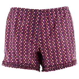 PRADA Shorts T.IT 40 Polyester Violet