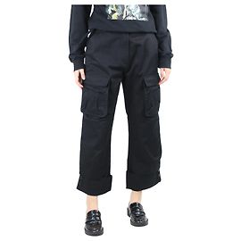 Simone Rocha Pantalones cargo de mezcla de algodón negro - talla UK 10 Negro