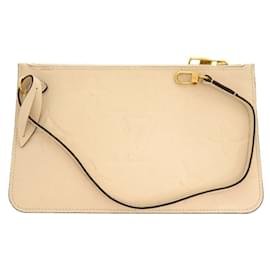 Louis Vuitton-Pochete Neverfull Louis Vuitton-Bege