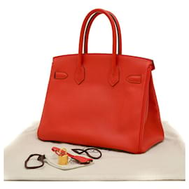 Hermès-Hermès Birkin 30-Red