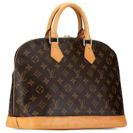 Louis Vuitton-Louis Vuitton Brown Monogram Alma PM-Brown