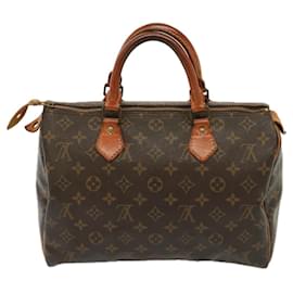 Louis Vuitton-LOUIS VUITTON Sac à main Monogram Speedy 30 M41526 LV Auth 77606-Monogramme