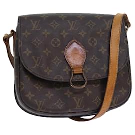 Louis Vuitton-LOUIS VUITTON Monogram Saint Cloud GM Schultertasche M51242 LV Auth 78023-Monogramm