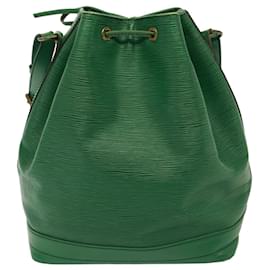 Louis Vuitton-LOUIS VUITTON Epi Noe Shoulder Bag Green M44004 LV Auth 77900-Green