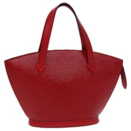 Louis Vuitton-LOUIS VUITTON Sac à épaule Epi Saint Jacques Rouge M52277 LV Auth 77901-Rouge