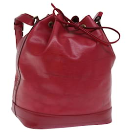 Louis Vuitton-LOUIS VUITTON Borsa a Spalla Epi Noe Rossa M44007 LV Auth 76897-Rosso