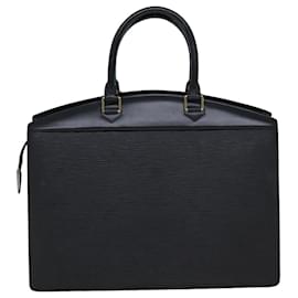 Louis Vuitton-LOUIS VUITTON Sac à main Epi Riviera Noir M48182 LV Auth yk13132-Noir