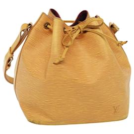 Louis Vuitton-LOUIS VUITTON Epi Petit Noe Shoulder Bag Tassili Yellow M44109 LV Auth 78743-Other