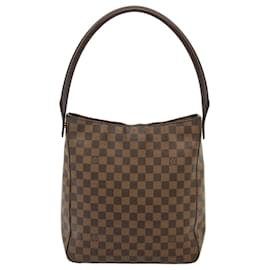 Louis Vuitton-LOUIS VUITTON Borsa a Spalla Looping GM Damier Ebene N51144 LV Auth 77548-Altro