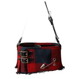 Vivienne Westwood Anglomania Bolso tartán Anglomania de Vivienne Westwood Roja