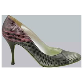 Dolce & Gabbana-Zapatos de Salón de Piel-Purple