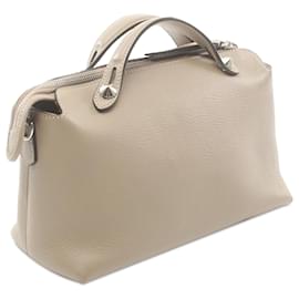 Fendi-Fendi Marron Sac À Main Moyen By The Way-Marron,Beige