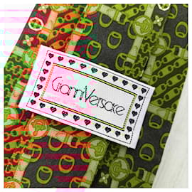 Gianni Versace-Vintage Gianni Versace Christmas tie-Multiple colors