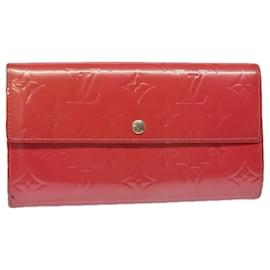 Louis Vuitton-LOUIS VUITTON Vernis Portefeiulle Sarah Wallet Fran Boise M9140F LV Auth 78867-Other