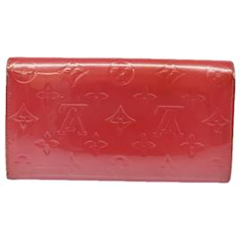 Louis Vuitton-LOUIS VUITTON Vernis Portefeiulle Sarah Wallet Fran Boise M9140F LV Auth 78867-Other