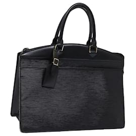 Louis Vuitton-LOUIS VUITTON Borsa a Mano Epi Riviera Nera M48182 LV Auth 77907-Nero