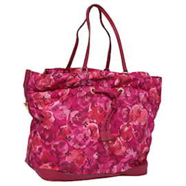 Louis Vuitton-LOUIS VUITTON Monogram Ikat Flower Noe borsa a spalla MM completa M40870 Auth 76795-Rosa