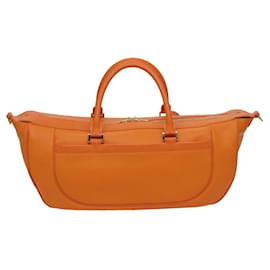 Louis Vuitton-LOUIS VUITTON Epi Danura GM Bolso de Mano Naranja Mandarina M5890H LV Auth 75938-Naranja,Gris