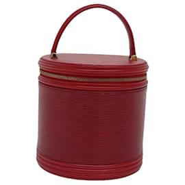 Louis Vuitton-LOUIS VUITTON Epi Cannes Hand Bag Red M48037 LV Auth yk13125-Red