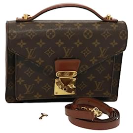 Louis Vuitton-LOUIS VUITTON Monogram Monceau 26 Shoulder Bag M51187 LV Auth 77864-Monogram