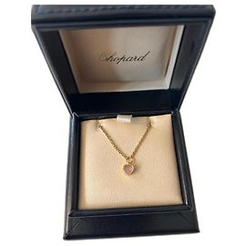 Chopard Happy Diamonds oder rosa Saphirrose Golden