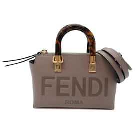 Fendi-Fendi Mini Sac À Main By The Way Marron-Marron,Taupe
