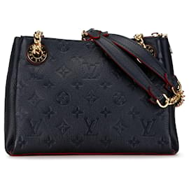 Louis Vuitton-Louis Vuitton Monogram Empreinte Surene BB Bleu-Bleu,Bleu Marine