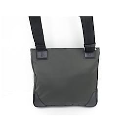 Montblanc-NEW MONTBLANC SARTORIAL JET REPORTER 124159 KHAKI CANVAS AND LEATHER BAG-Khaki