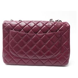 Chanel-NEUF SAC A MAIN CHANEL GRAND CLASSIQUE TIMELESS JUMBO CAVIAR MATELASSE-Bordeaux