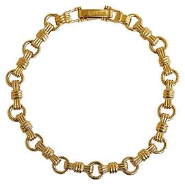 Bracelet plaqué or LANVIN 19 cm Doré