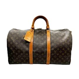 Louis Vuitton-Sac Boston Monogram Keepall Bandoulière 50 Louis Vuitton-Monogramme