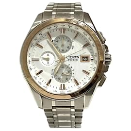 Citizens of Humanity-Citizen Exceed AT8074-55A Radio Solar Watch for Men-Other