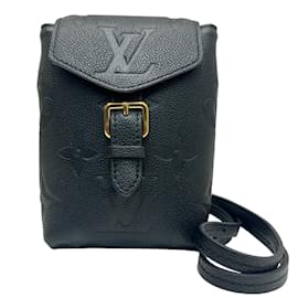 Louis Vuitton-Mochila Tiny de Louis Vuitton en cuero Monogram Empreinte-Negro