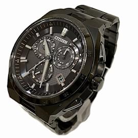 Citizens of Humanity-Citizen AT3014-54E Solar Radio-Controlled Quartz Watch for Men-Other