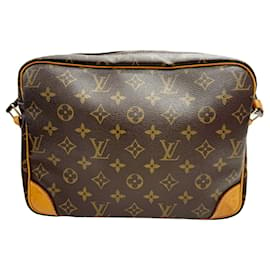 Louis Vuitton-Borsa a spalla Monogram Nile di Louis Vuitton-Marrone,Monogramma