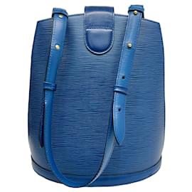 Louis Vuitton-Borsa a Spalla Cluny Epi Louis Vuitton in Blu Toledo-Blu