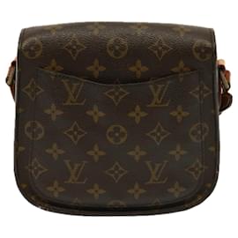 Louis Vuitton-LOUIS VUITTON Monogram Saint Cloud MM Sac à épaule M51243 LV Auth 77583-Monogramme