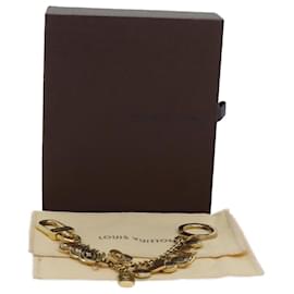 Louis Vuitton-LOUIS VUITTON Monogram Porte Cles Chainne Pastilles Charm M66172 LV Auth 77753-Golden