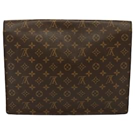 Louis Vuitton-LOUIS VUITTON Monograma Porta Documentos Senatur Maletín M53335 LV Auth 77250-Monograma