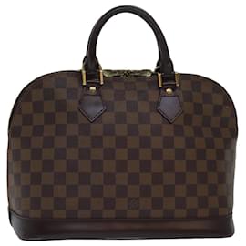 Louis Vuitton-LOUIS VUITTON Bolso de Mano Damier Ebene Alma N51131 LV Auth yk13110-Otro